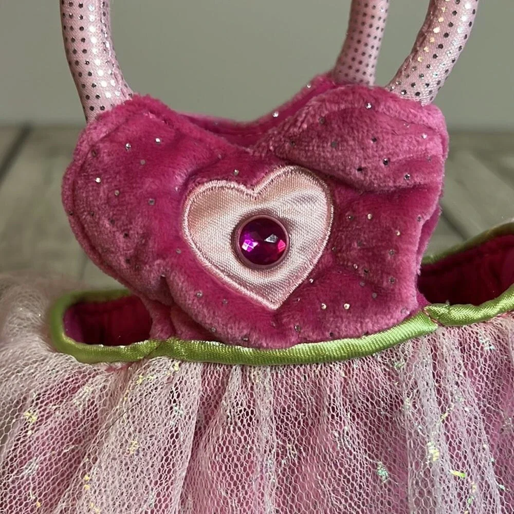 Sassy Pet Saks by Douglas Pink Ballerina Tutu Plush Handbag‎ Kids Purse Toy